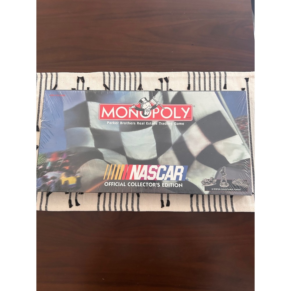 Monopoly NASCAR Official Collector's Edition Board Game 1997 Sealed New